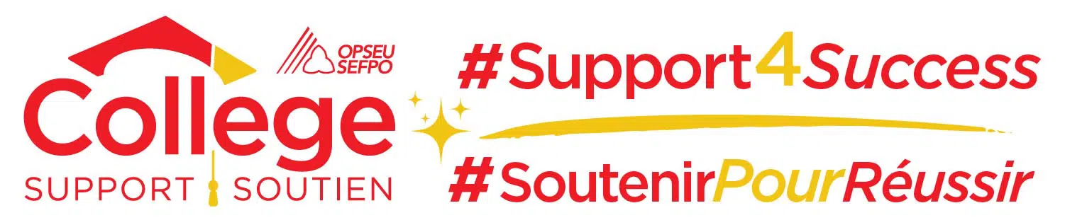 College support staff logo with the text #Support4Success